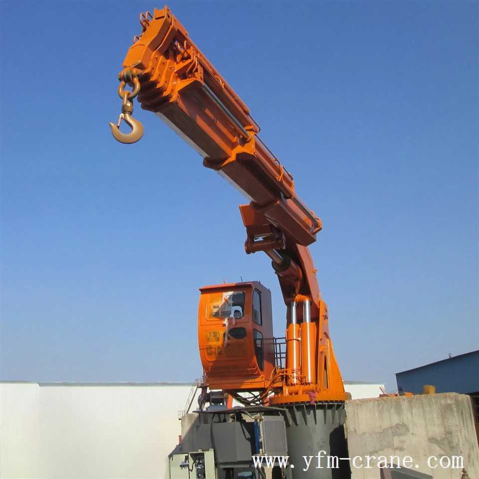 Telescopic Knuckle Marine Crane factory